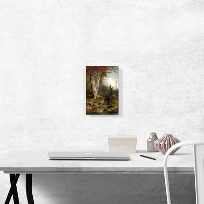 Mountain Stream and Deer 1865